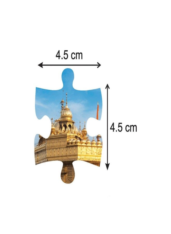 Mittimate 36-Piece Golden Temple Jigsaw Puzzle for Kids 4+ | Enhances Imagination, Coordination, and Patience for Focus and Memory Development - Image 4